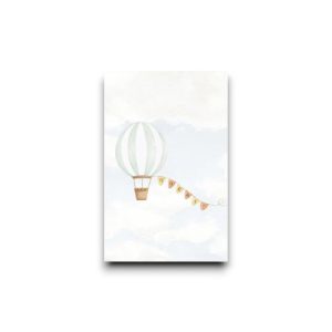 Minikaartje – Luchtballon “Hoera”