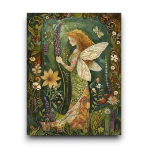 A6 Ansichtkaart – Woodland Fairies: Fauna