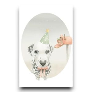 Minikaartje – Winter dalmatiër
