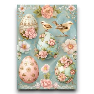 A6 Ansichtkaart – Happy Easter: NO. 1