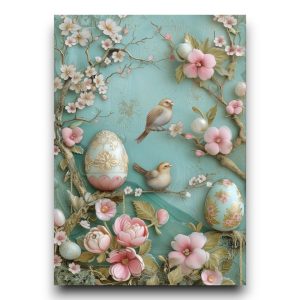 A6 Ansichtkaart – Happy Easter: NO. 6