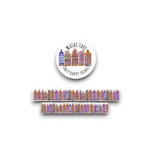 Washitape – Buildings of Amsterdam