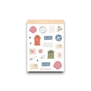 Stickervel – Air Mail