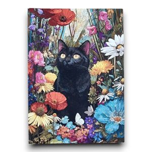 A6 Ansichtkaart – The Black Cat’s Garden