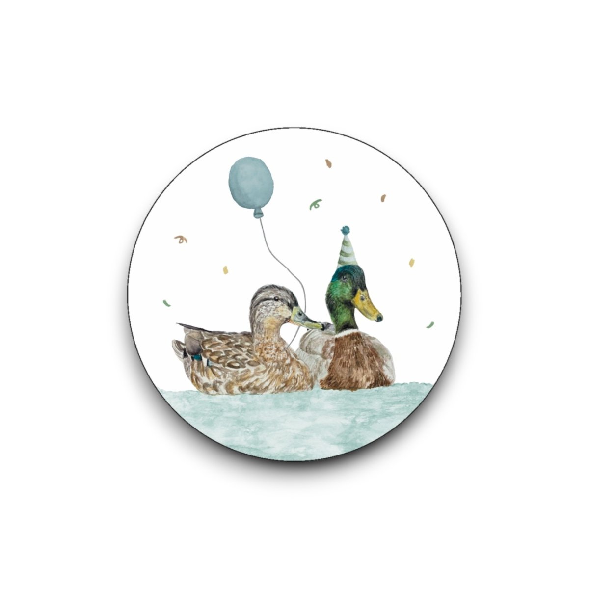 Sluitsticker – Feest eendjes - Afbeelding 2