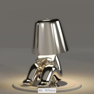 OCS - Draadloze Italiaanse Designer Lamp – dimbaar, 25 uur licht & speels design