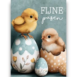 A6 Ansichtkaart – Easter Fun: Fijne Pasen