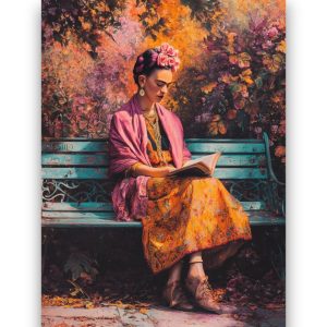 A6 Ansichtkaart – Frida Kahlo: Quiet Reading