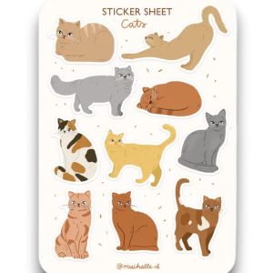 Stickervel – Cats