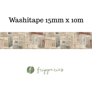 Washitape – Vintage Newspaper