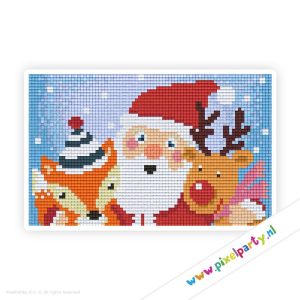 #2A034 – Kerstman, rendier en vos