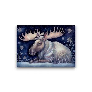 A6 Ansichtkaart – Arctic Animals: Eland