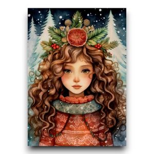 A6 Ansichtkaart – Yule Goddesses: Jessica