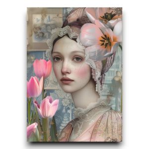 A6 Ansichtkaart – Tulips from Holland: Dutch Beauty