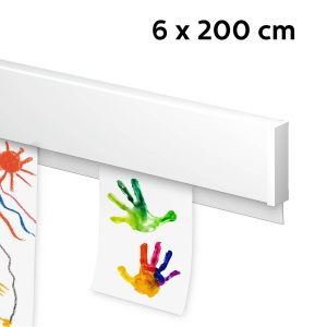 ARTITEQ 12 METER ALL-IN-ONE INFO RAIL / WHITE