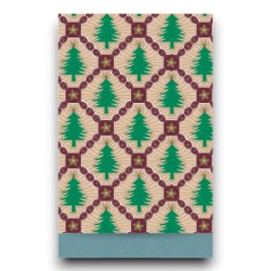 Cadeauzakje – Tree Check blue