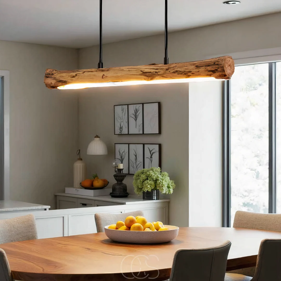 OCS - Dimbare houten hanglamp - Afbeelding 2