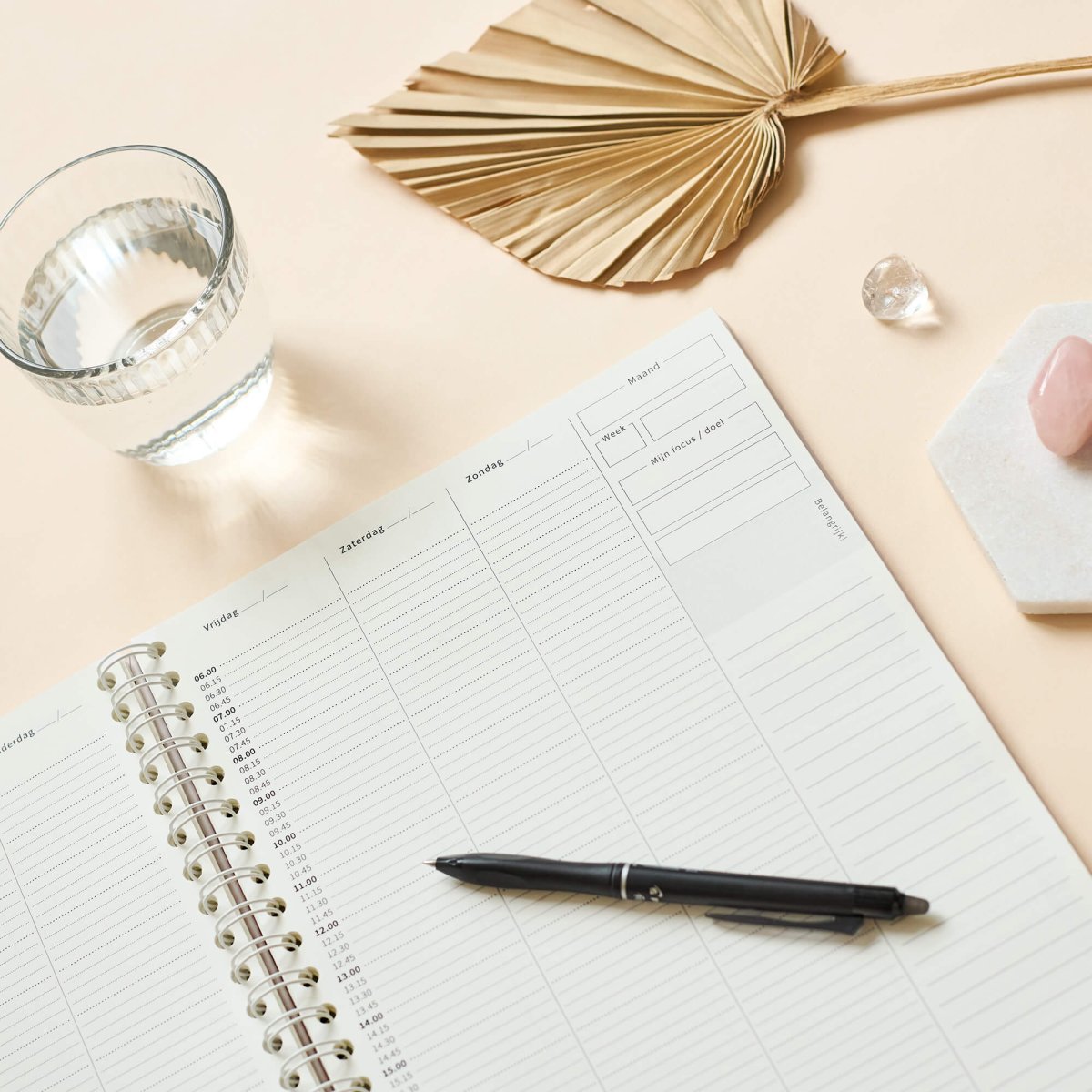 Weekplanner A4 planboek Taupe - Afbeelding 7