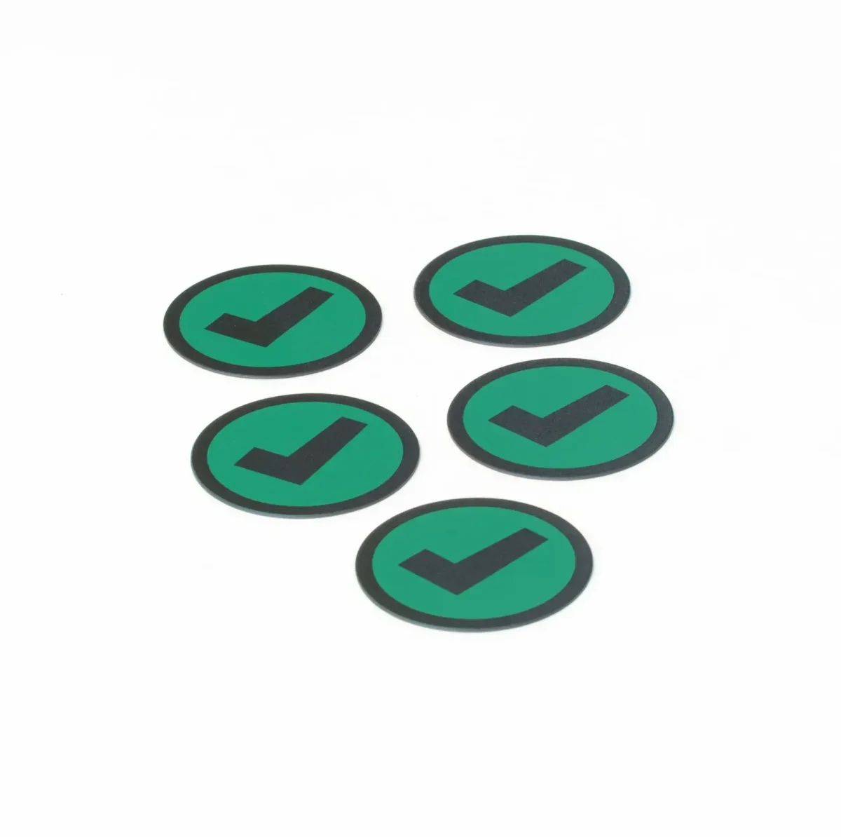 Impressie Magneetfolie – Vinkje – Set van 5 stuks - Afbeelding 2