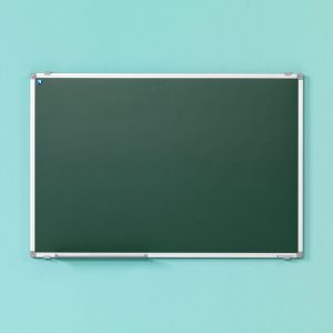 Schoolbord – Krijt groen – Softline 8mm frame
