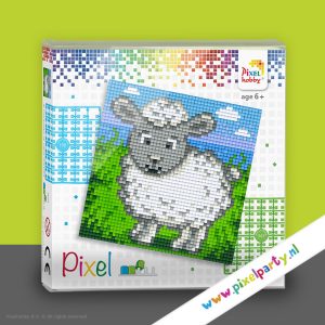 Pixel Set Schaap – 12x12cm