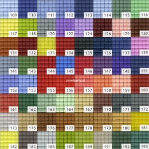 Pixelhobby alle kleuren matjes #100-561