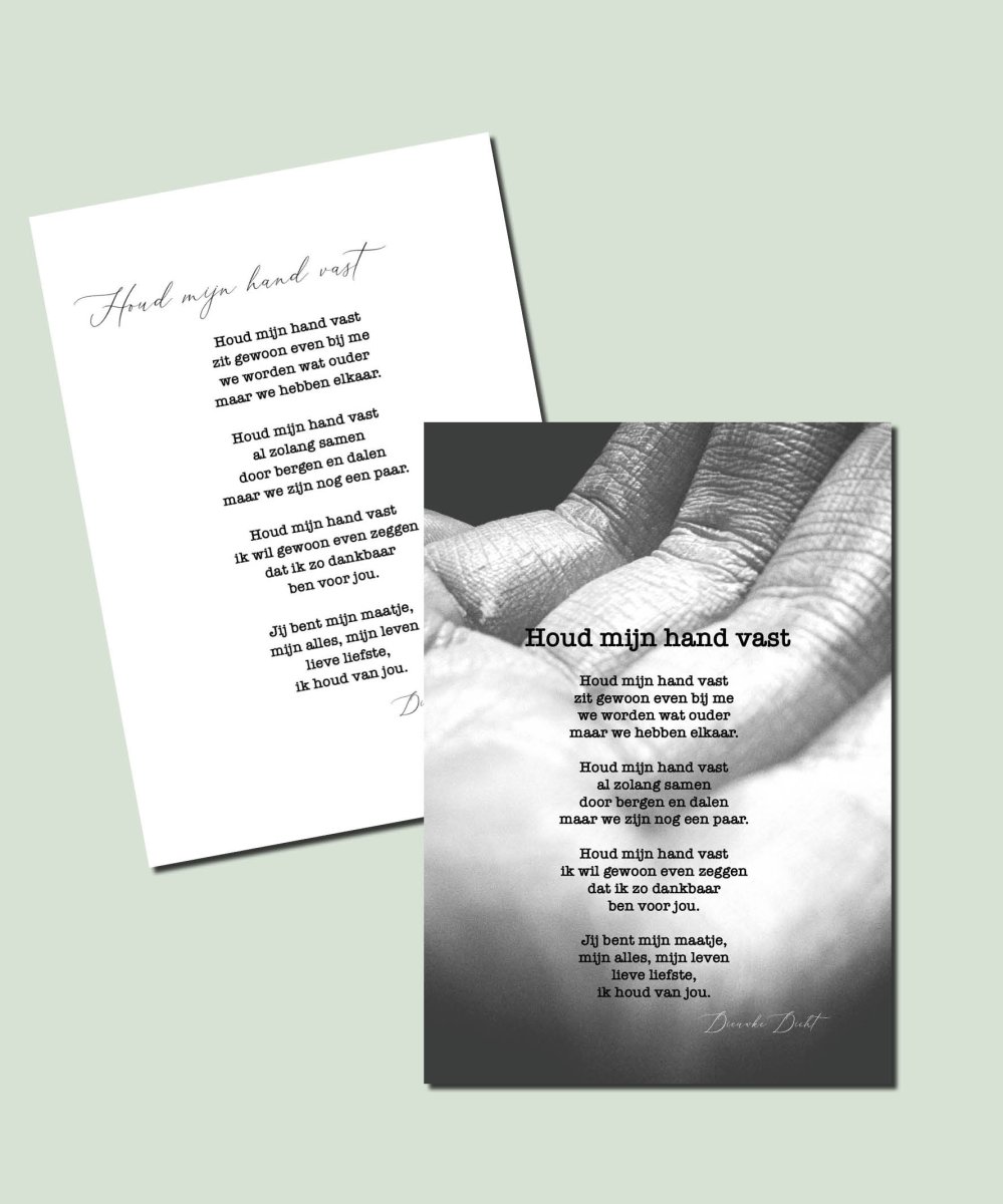 Gedicht ‘Houd mijn hand vast’ - Afbeelding 5