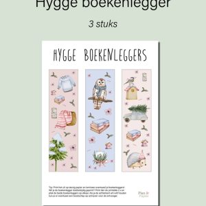 Hygge boekenlegger