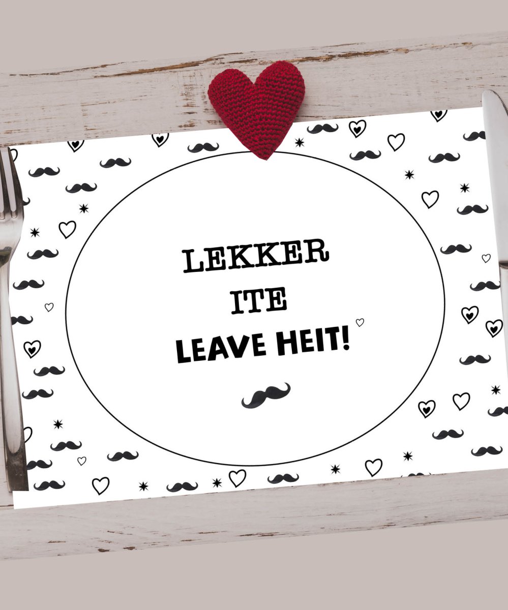Heitedei placemat