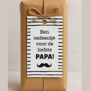 Cadeaulabels Vaderdag