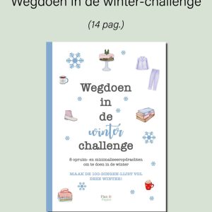 Wegdoen in de winter-challenge