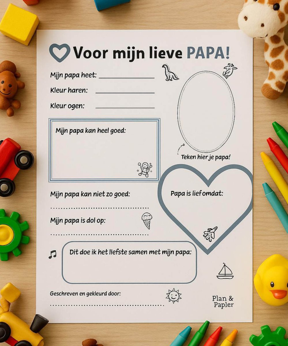Vaderdag printable pakket - Afbeelding 7